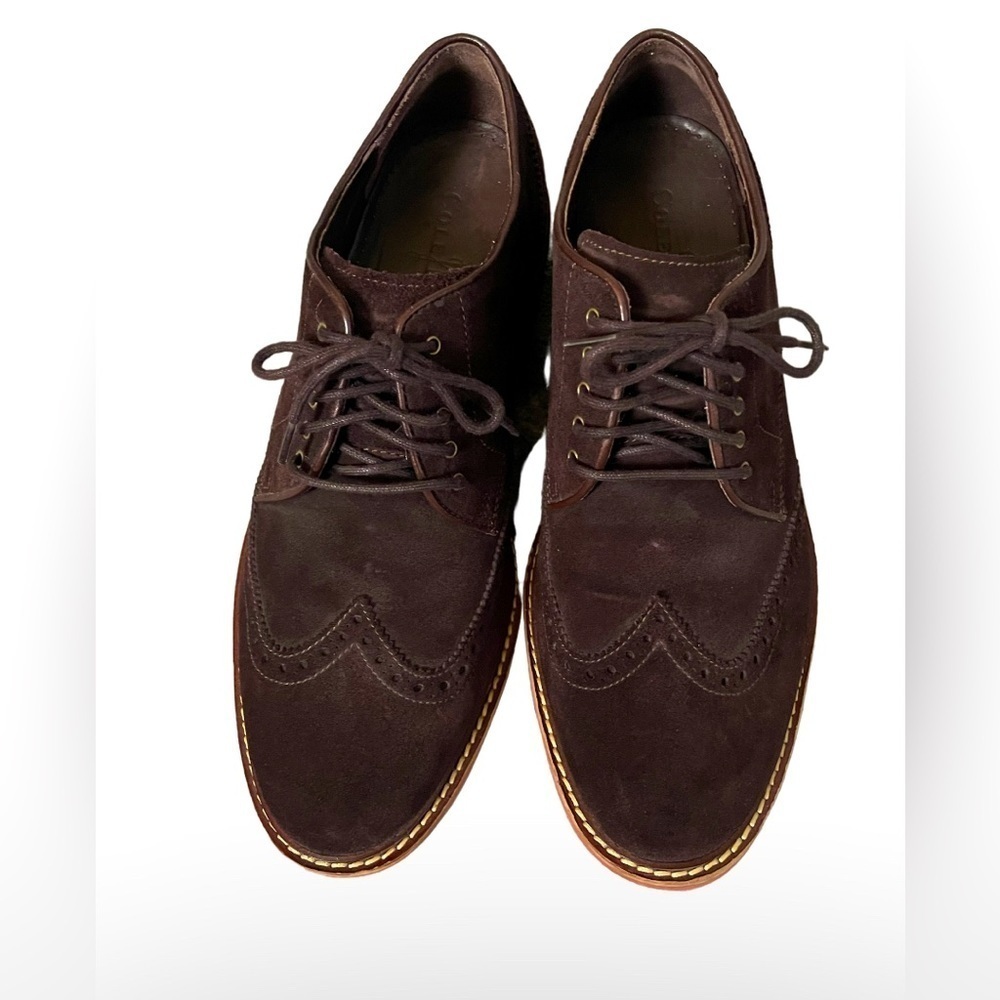 Cole Haan Shoes Men’s Oxford Dress Shoes Color: Brown/Orange Size:8.5 - Picture 4 of 7